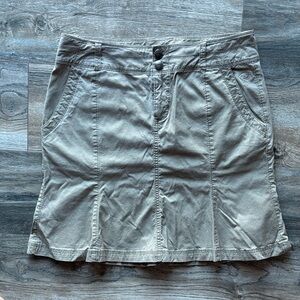 Mountain Hardwear Tan Midi Skirt